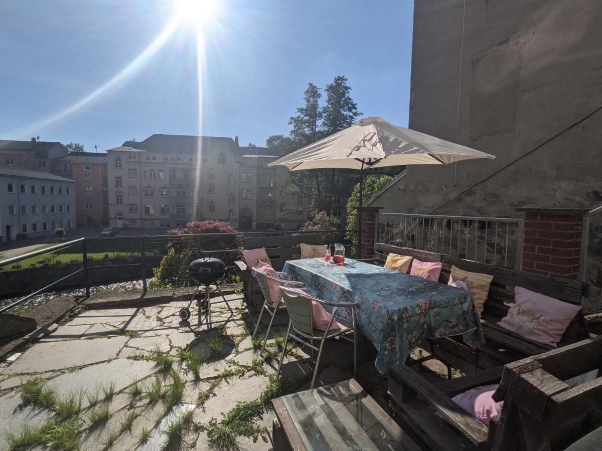 Urlaubstraum Mit Pool, Terrasse & Fluss Im Garten - Ut Διαμέρισμα Sebnitz Εξωτερικό φωτογραφία