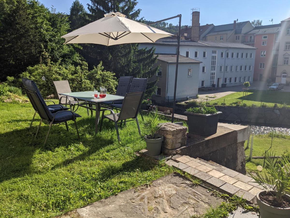 Urlaubstraum Mit Pool, Terrasse & Fluss Im Garten - Ut Διαμέρισμα Sebnitz Εξωτερικό φωτογραφία