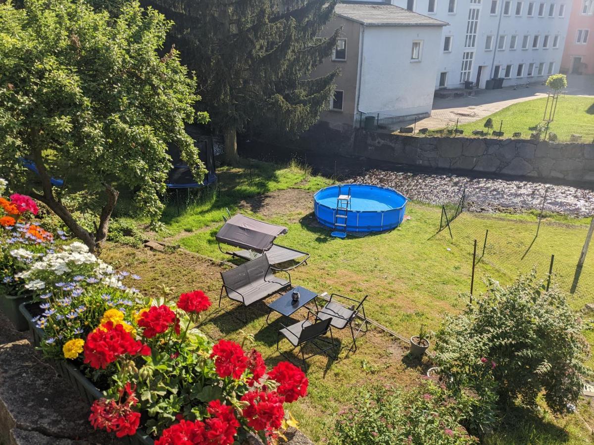Urlaubstraum Mit Pool, Terrasse & Fluss Im Garten - Ut Διαμέρισμα Sebnitz Εξωτερικό φωτογραφία